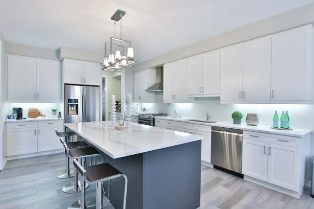 A modern kitchen