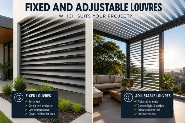 Adjustable Louvres
