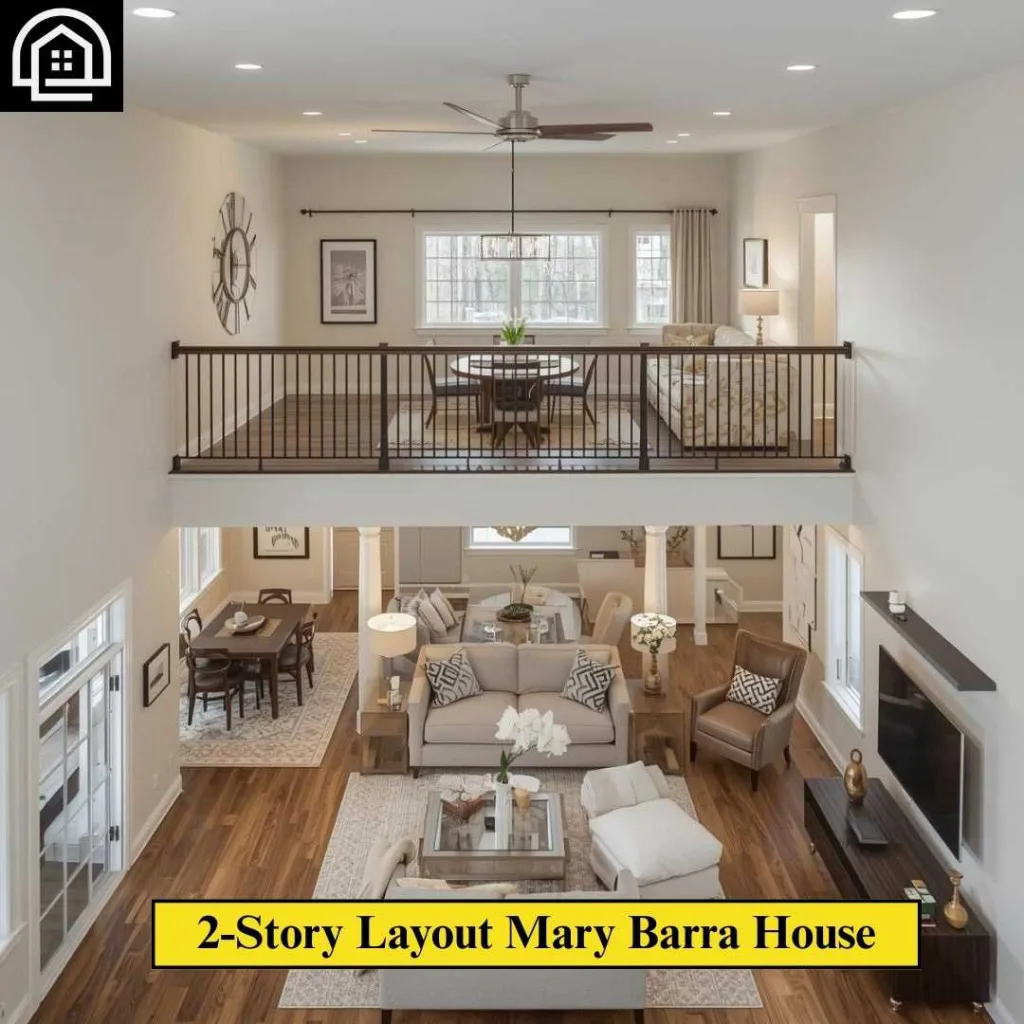 2-Story Layout Mary Barra House