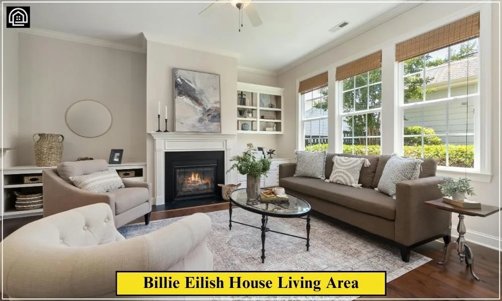 Billie Eilish House Living Area