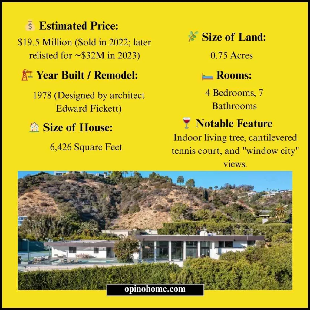 David Spade Beverly Hills House