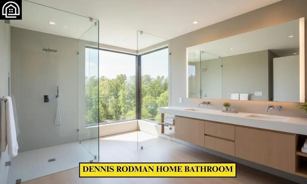 Dennis Rodman House: Inside His $2M Michigan Retreat 7 Dennis Rodman Home Bathroom 1