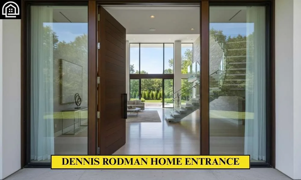 Dennis Rodman House: Inside His $2M Michigan Retreat 5 The Grand Entrance of Where Does Dennis Rodman Live?