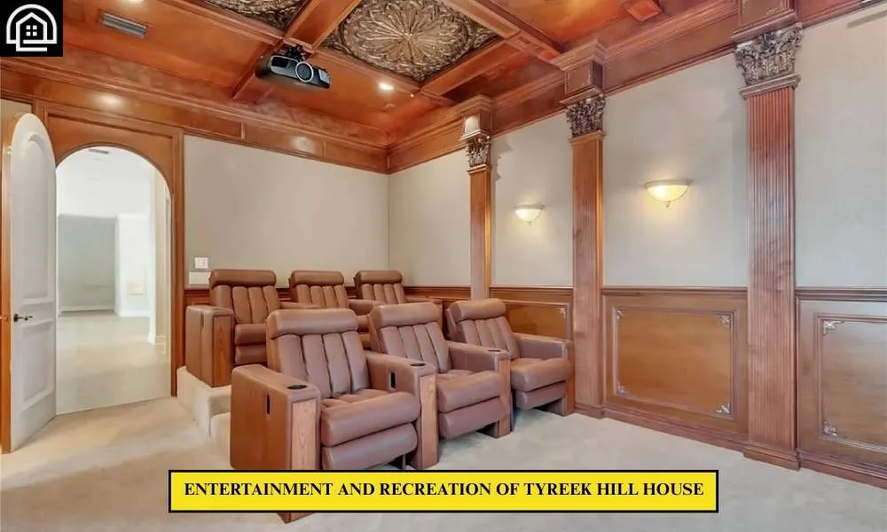 Tyreek Hill House Tour 2026: Inside $7M Miami Mansion (Fire, Location & decor) 9 Entertainment and Recreation of tyreek hill House