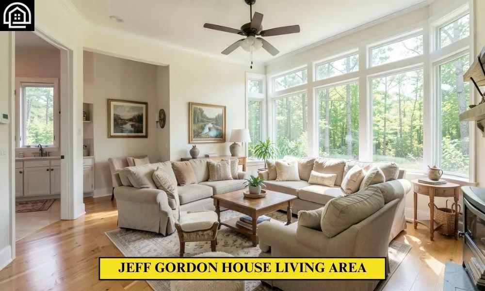 Inside Jeff Gordon House: $7.5M Family Retreat Revealed 6 Jeff Gordon House Living Area