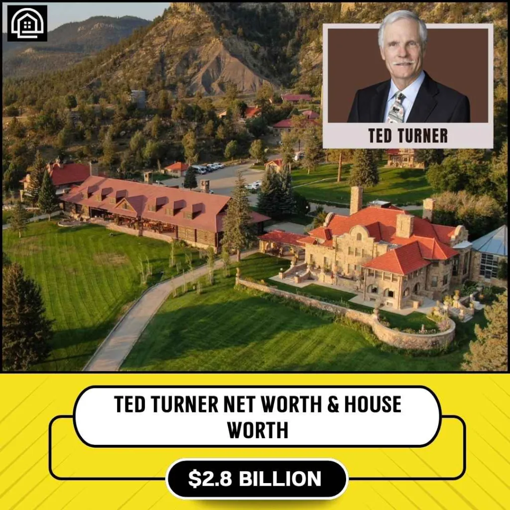 Ted Turner Net Worth & House Worth