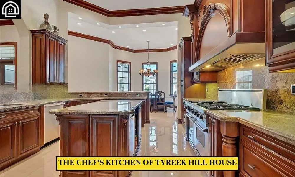 Tyreek Hill House Tour 2026: Inside $7M Miami Mansion (Fire, Location & decor) 7 The Chef's Kitchen of tyreek hill House