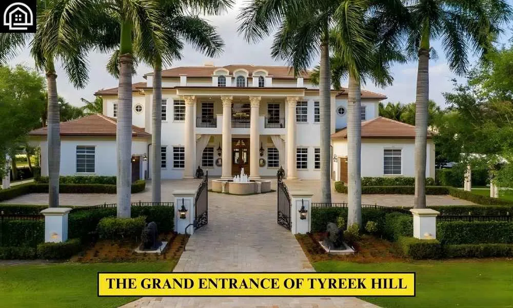Tyreek Hill House: Inside His $7 Million Florida Mansion 5 The Grand Entrance