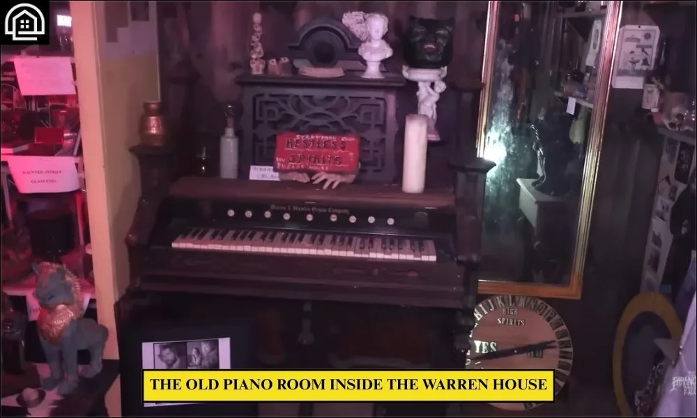 The Old Piano Room Inside the Warren House