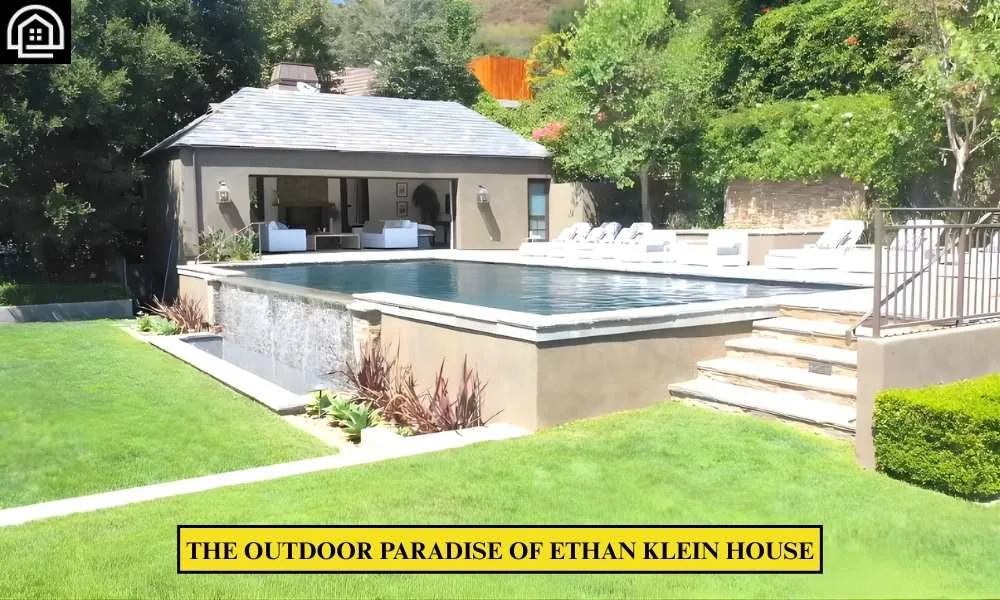 The Outdoor Paradise of ethan klein house