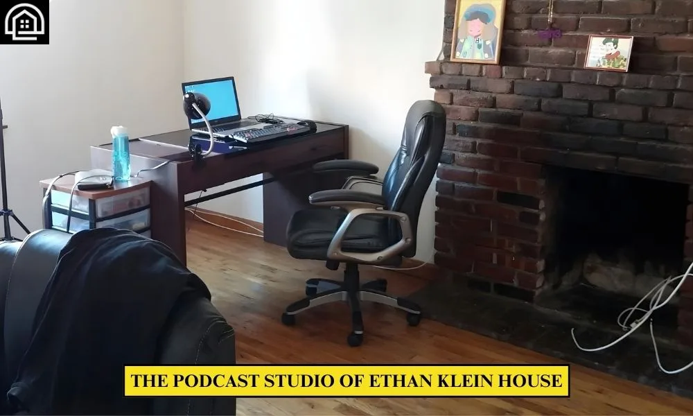 The Podcast Studio of ethan klein house