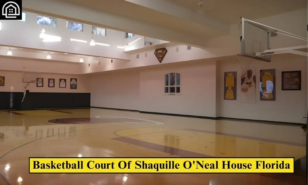 Basketball Court Of Shaquille O'Neal House Florida