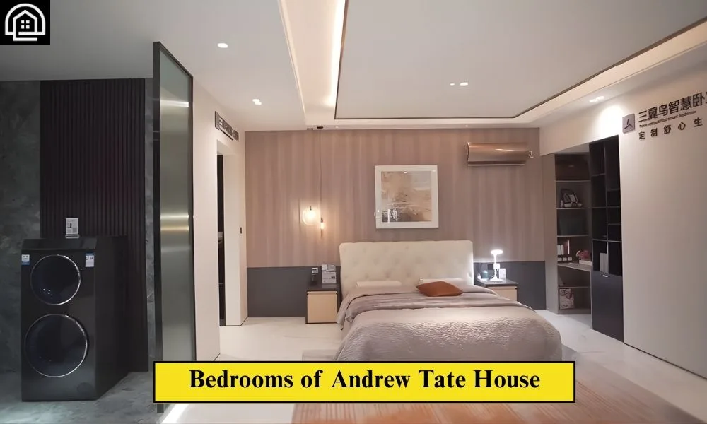 Bedrooms of Andrew Tate House
