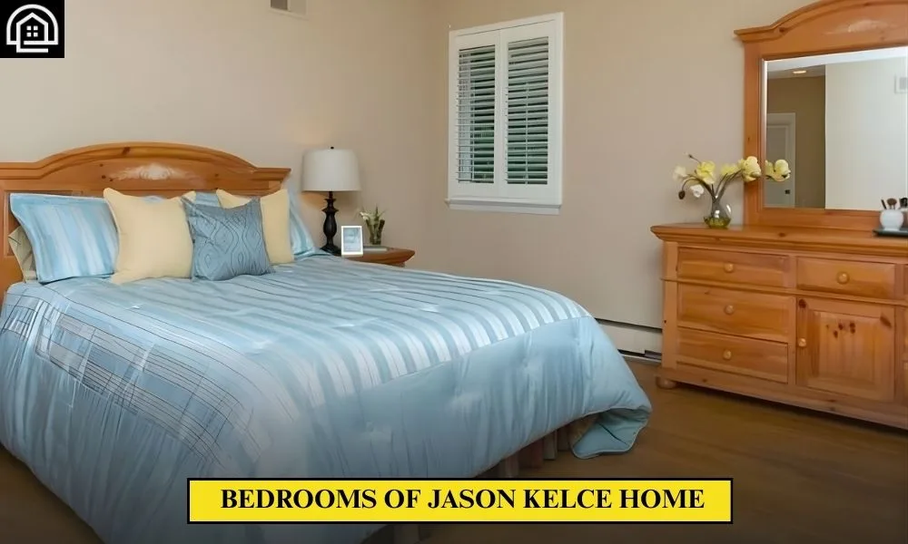 Bedrooms of Jason Kelce Home 1