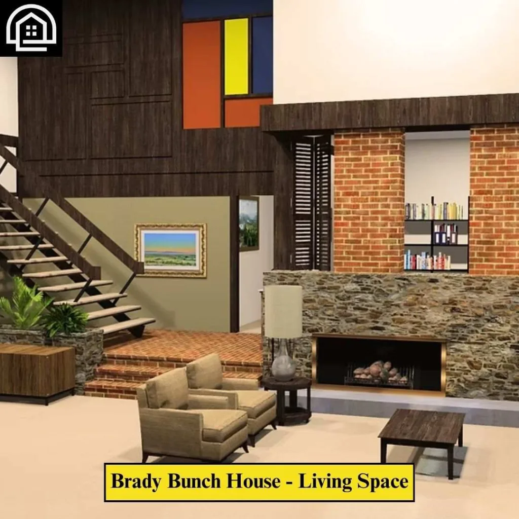Brady Bunch House: Inside The $3.2 Million Studio City Mansion 8 Brady Bunch House Living Space