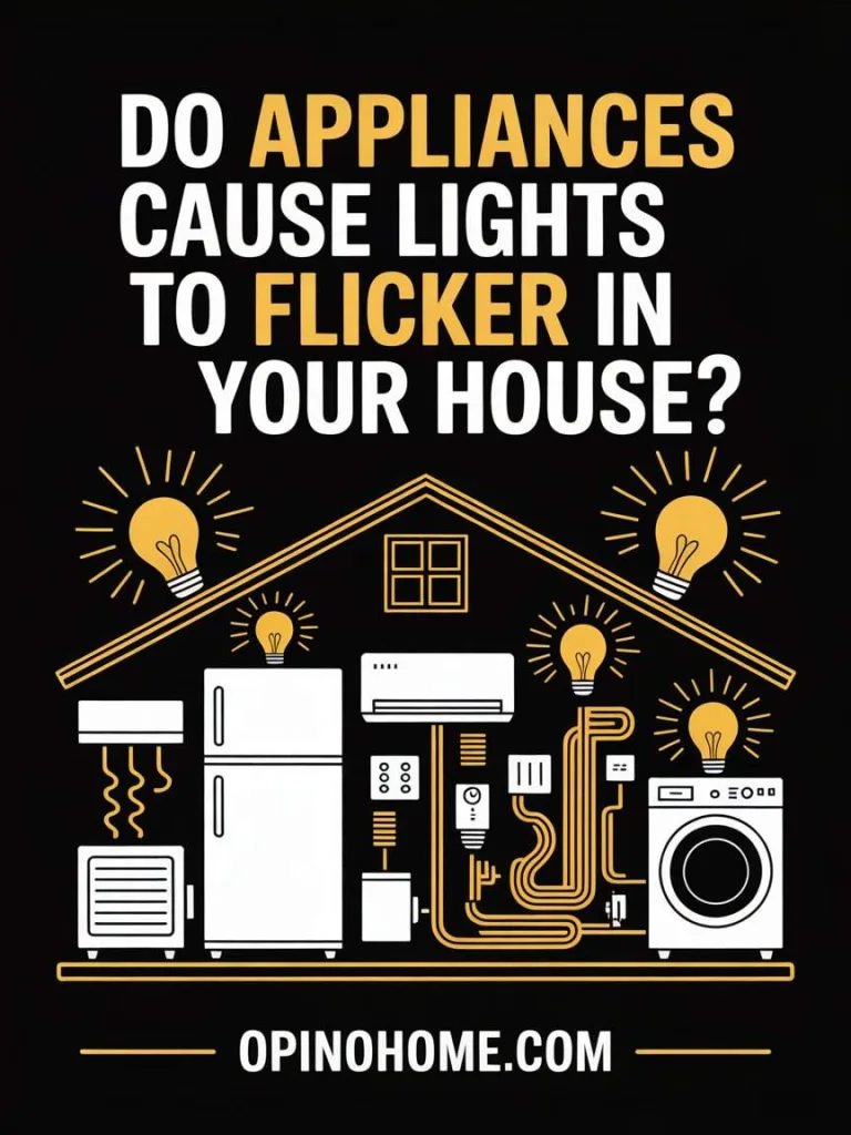 Do Appliances Cause Lights to Flicker in Your House