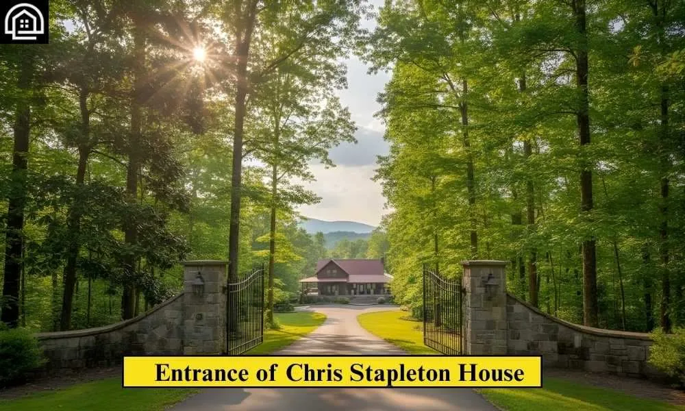 Entrance of Chris Stapleton House 