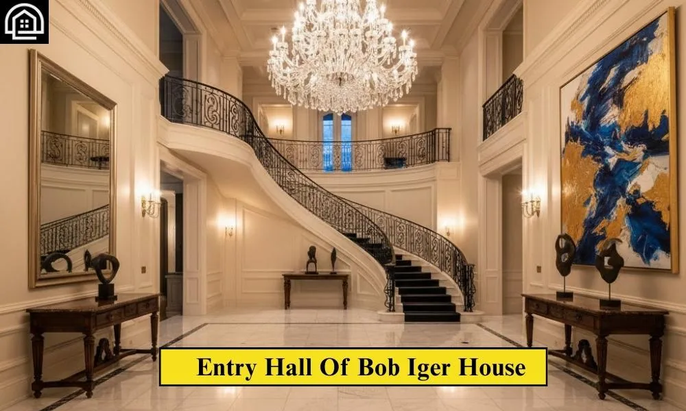 Entry Hall Of Bob Iger House