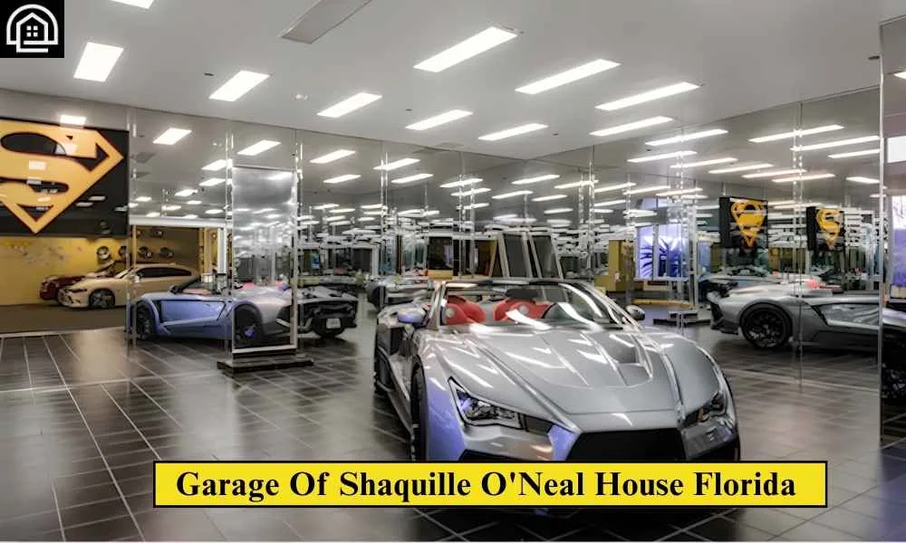 Garage Of Shaquille O'Neal House Florida