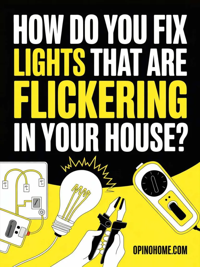 How Do You Fix Lights That Are Flickering in Your House