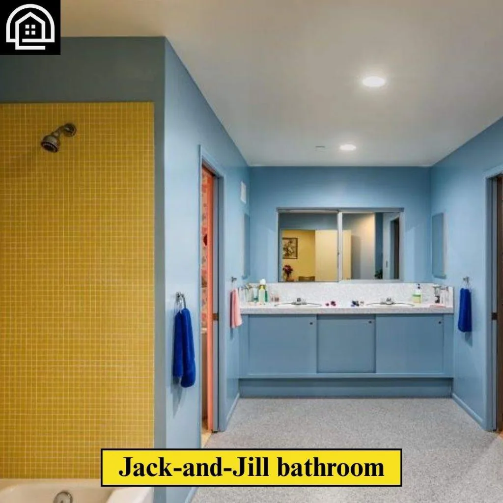 Brady Bunch House: Inside The $3.2 Million Studio City Mansion 7 Jack-and-Jill bathroom