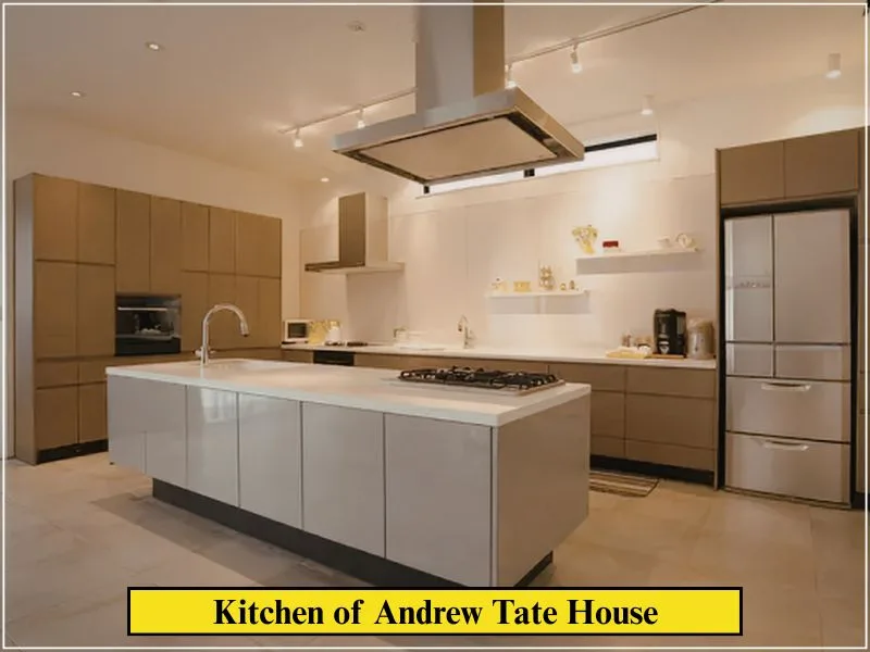 Andrew Tate House: Inside His Romania Mansion & Luxury Life 4 Kitchen of Andrew Tate House 1