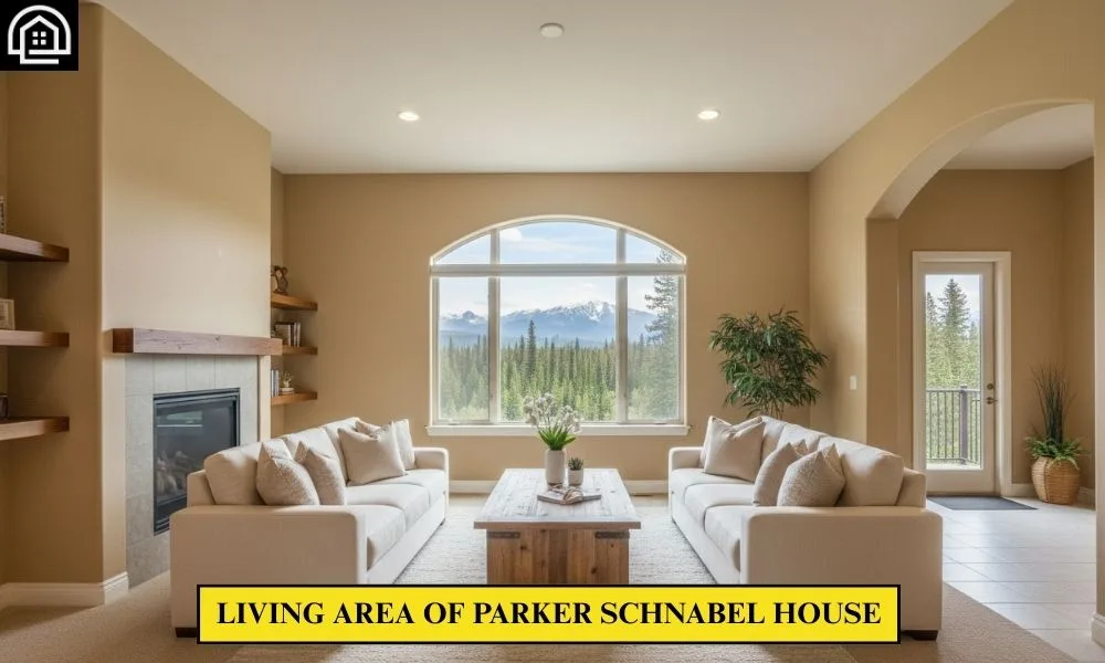Living Area of Parker Schnabel House