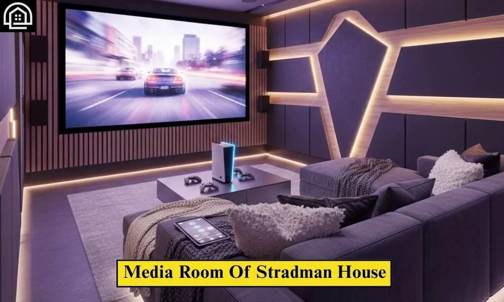 Media Room Of Stradman House