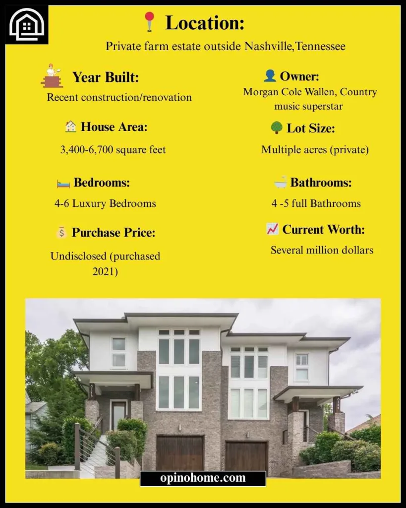 Inside Morgan Wallen House: Price, Privacy & Country Charm 2 Morgan Wallen house 1 1