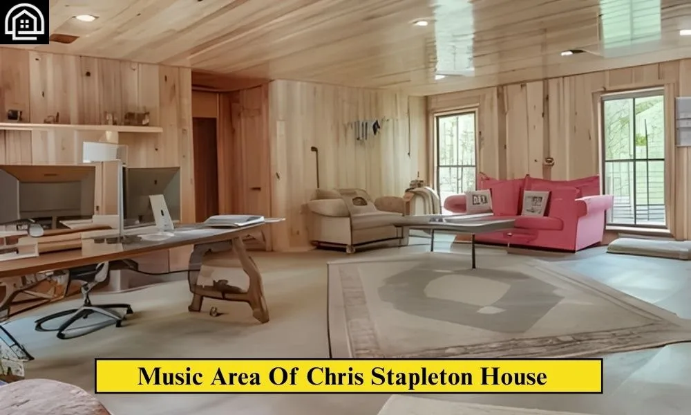 Music Area Of Chris Stapleton House 