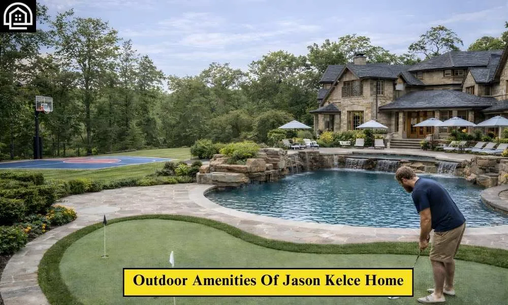 Outdoor Amenities  Of Jason Kelce Home