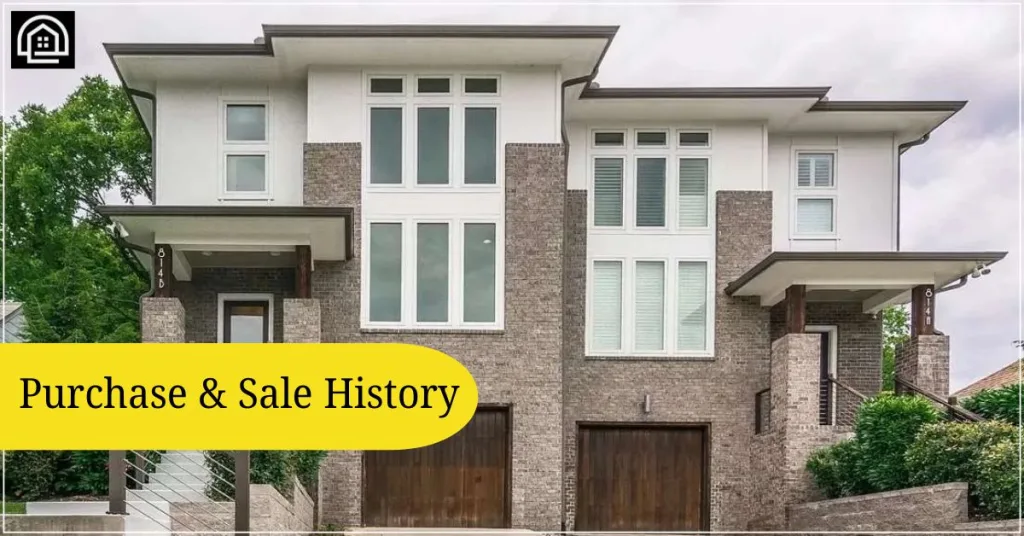 Purchase and Sale History