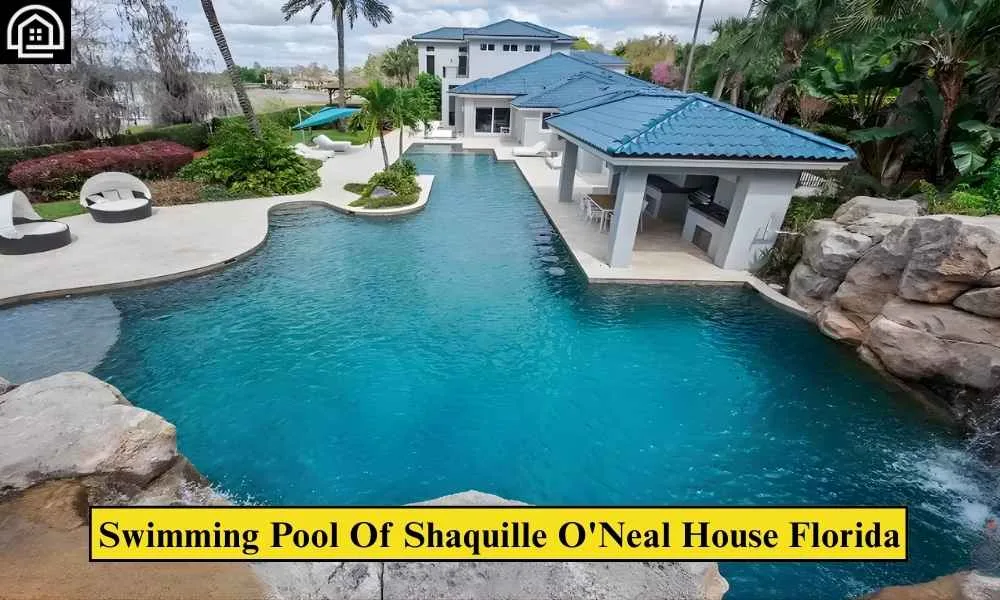Swimming Pool  Of Shaquille O'Neal House Florida