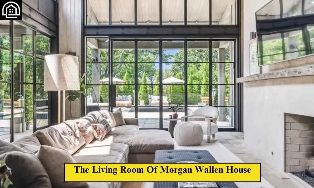 Inside Morgan Wallen House: Price, Privacy & Country Charm 6 The Living Room of morgan wallen house