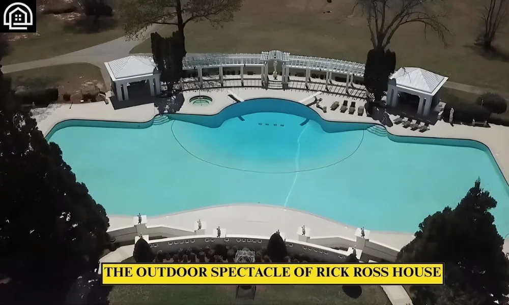 The Outdoor Spectacle of Rick Ross house