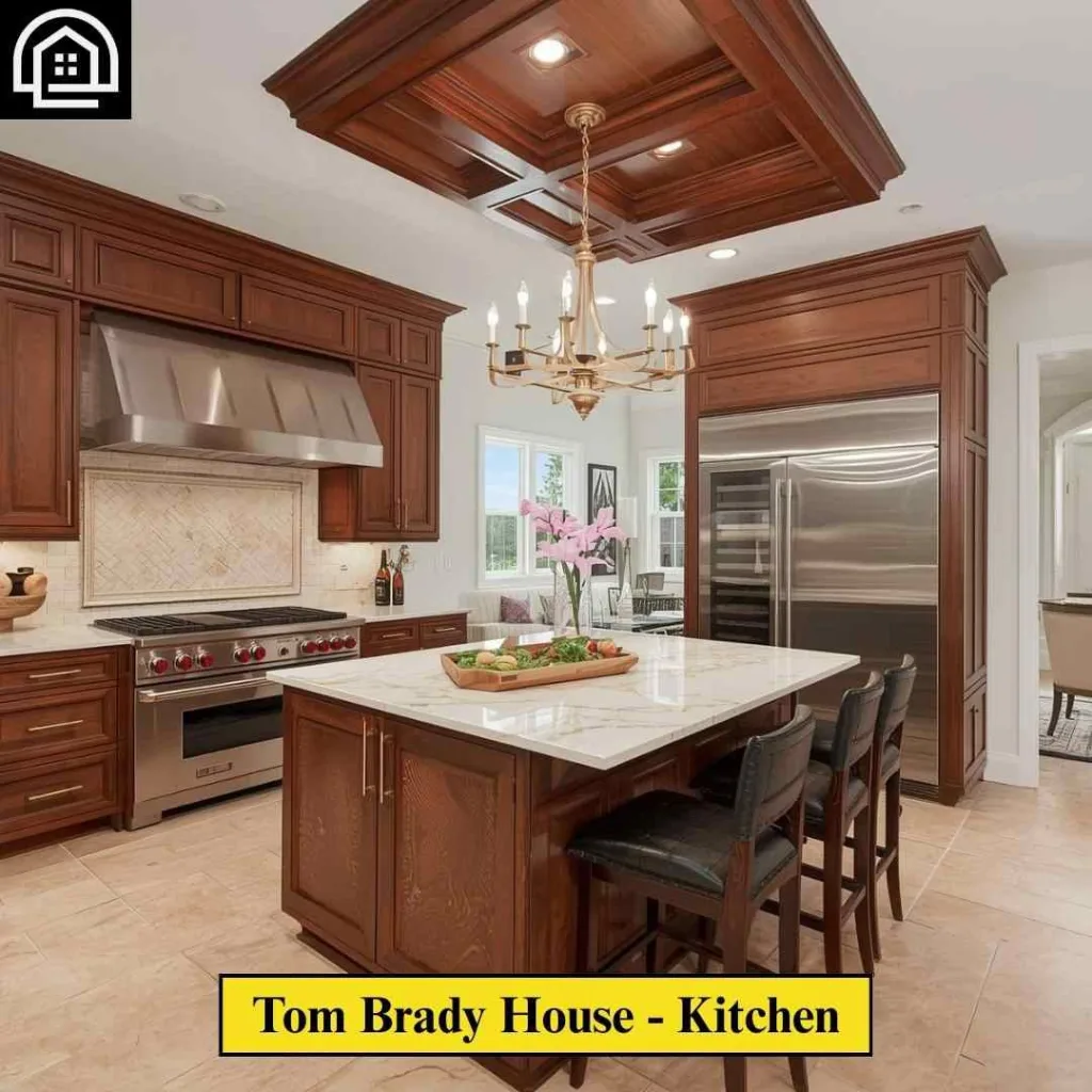 Tom Brady House Kitchen