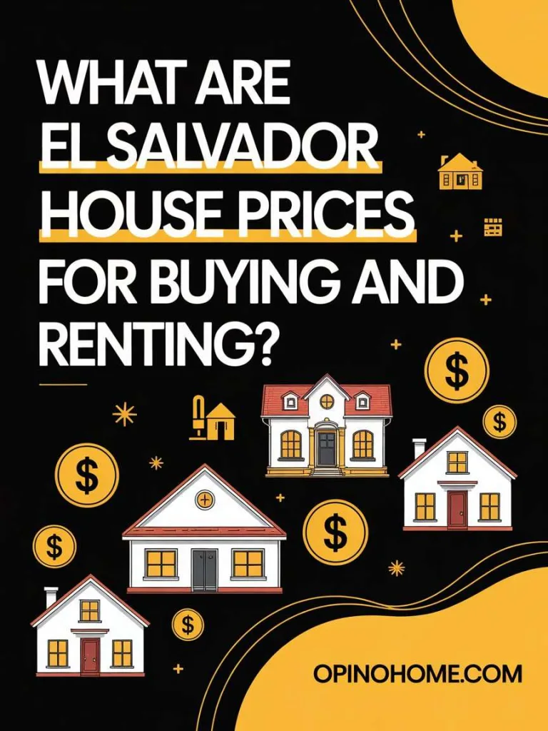 What Are El Salvador House Prices for Buying and Renting
