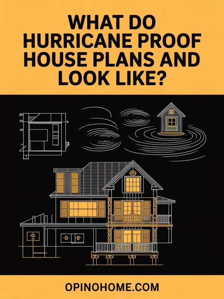 What Do Hurricane Proof House Plans and Floor Plans Look Like?