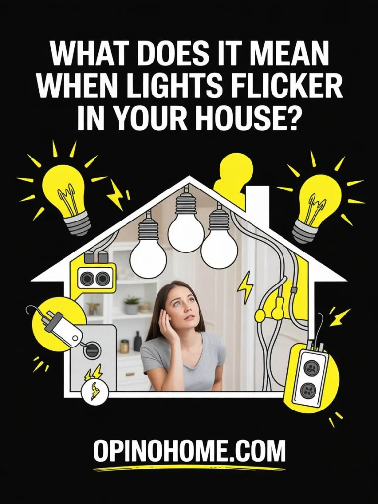 What Does It Mean When Lights Flicker in Your House?