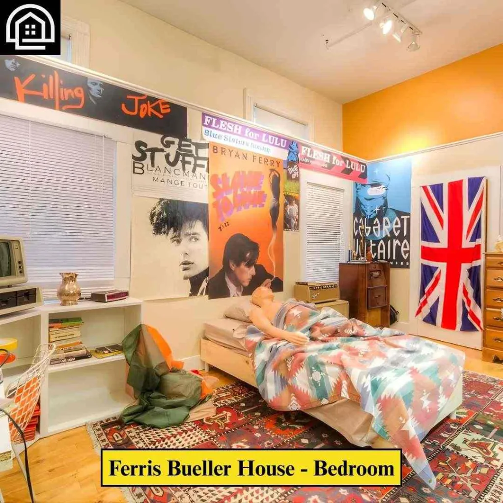 ferris bueller house bedroom