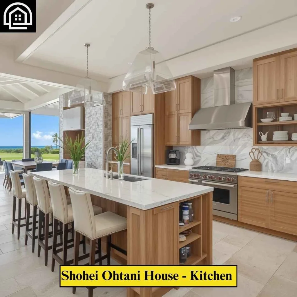 Shohei Ohtani House kitchen