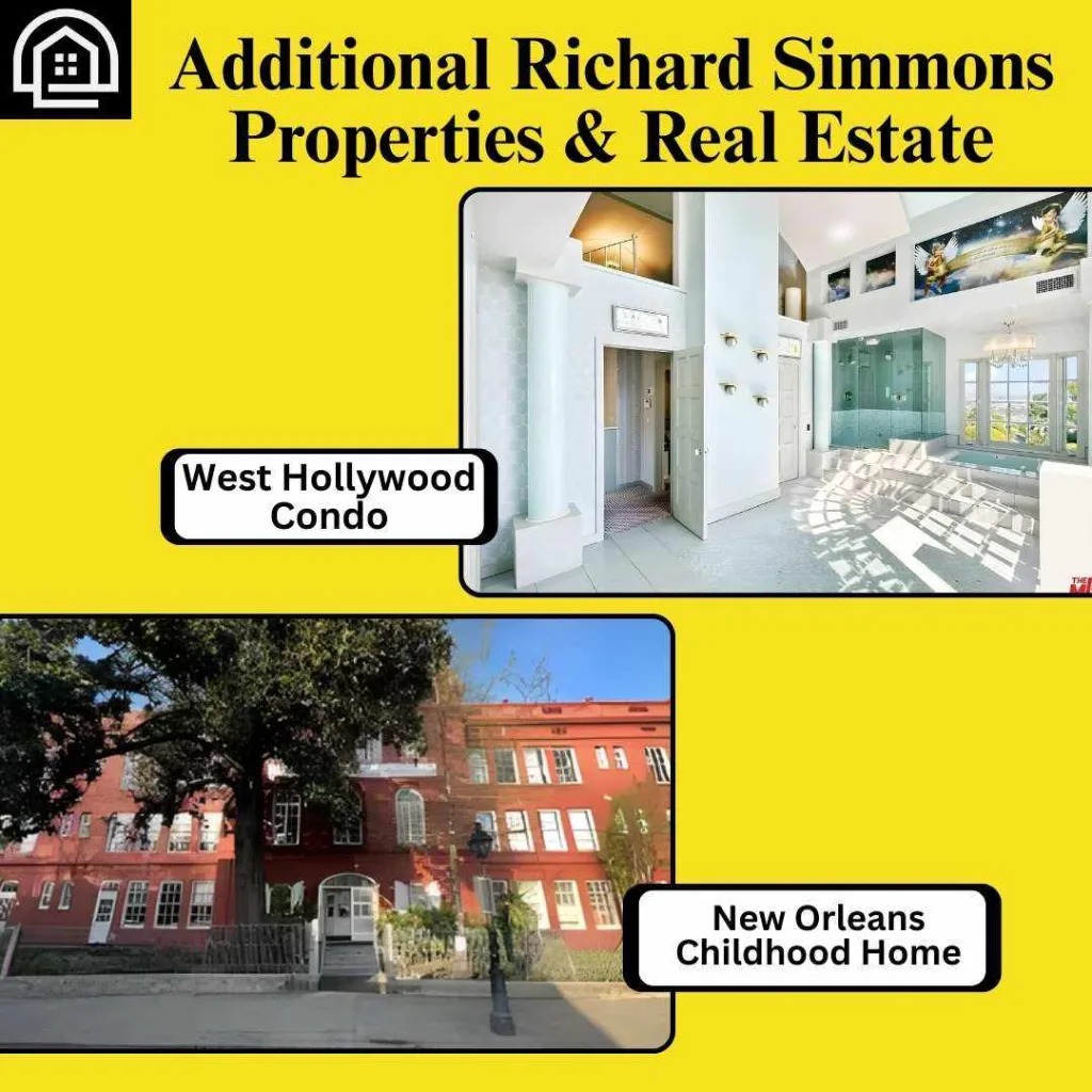 Richard Simmons House: Inside His $7M Hollywood Hills Mansion 11 Additional Richard Simmons Properties & Real Estate