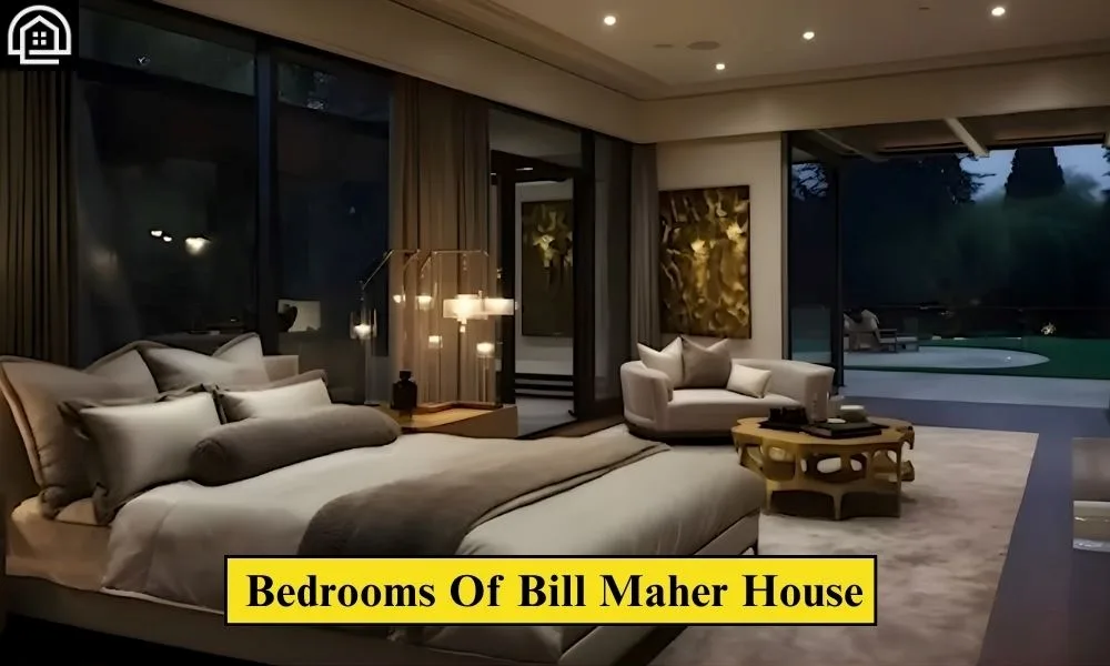 Bedrooms Of Bill Maher House 