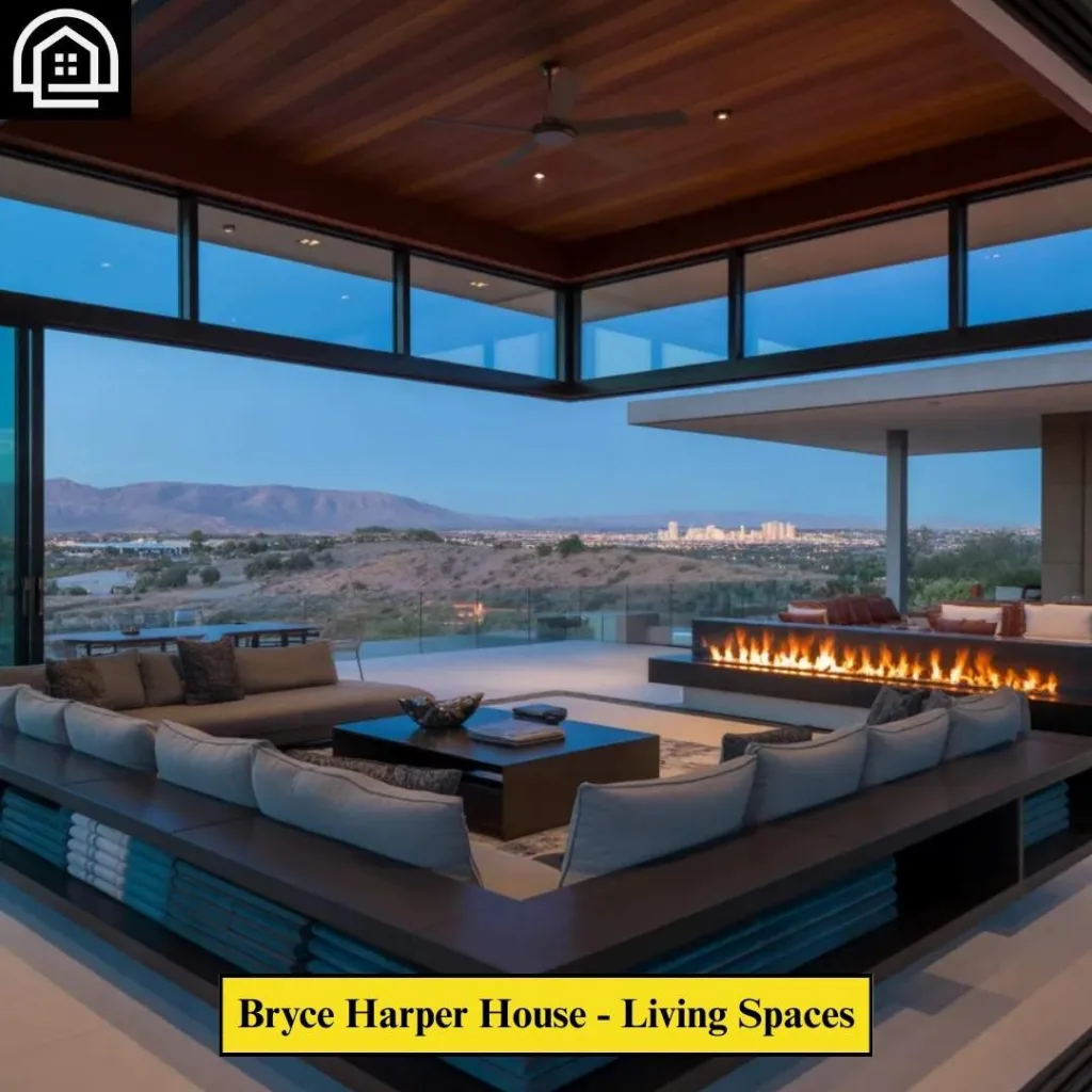 Bryce Harper House Living Spaces