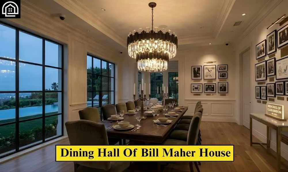 Dining Hall Of Bill Maher House