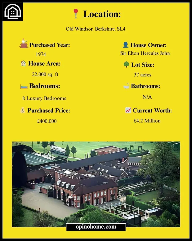 Elton John Woodside Estate 