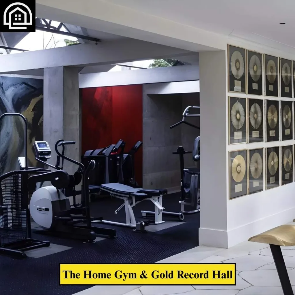 Elton John Woodside Estate - The Home Gym & Gold Record Hall