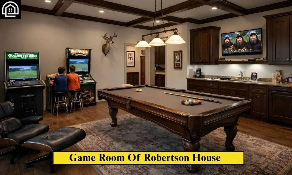 Where Does Willie Robertson Live? Inside His $4M Louisiana Willie Robertson House 12 Game Room Of Robertson House