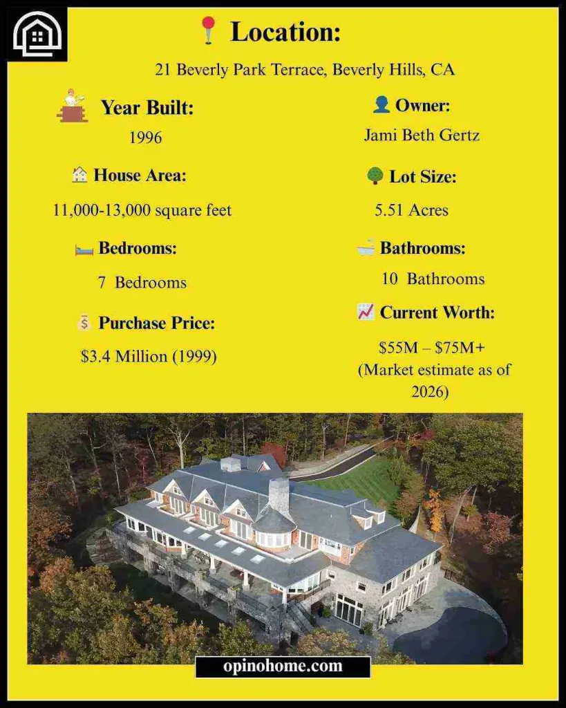 Details Of Jami Gertz House
