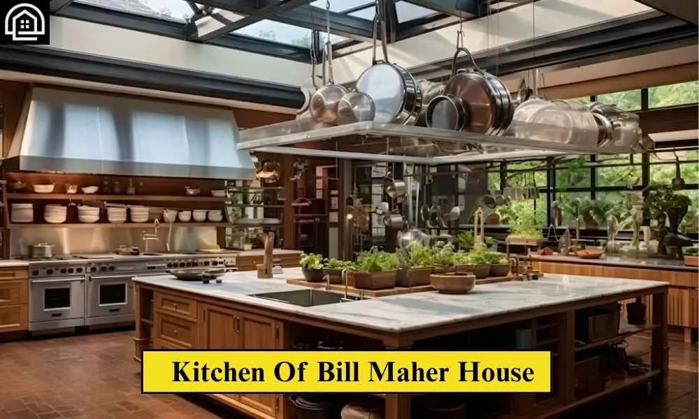 Kitchen Of Bill Maher House